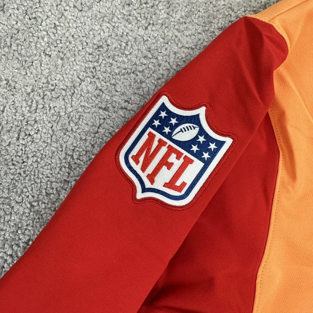 Tampa Bay Buccaneers Pullover Jacket Mens XL Orange Creamsicle NFL Football Nike